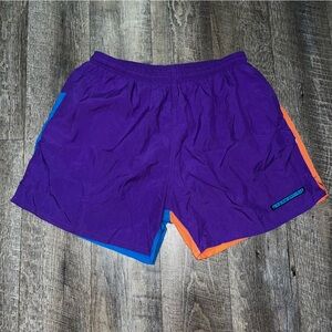 Vintage Ocean Pacific Colorblock Swim Trunks With Pockets‎ Men's Size XL